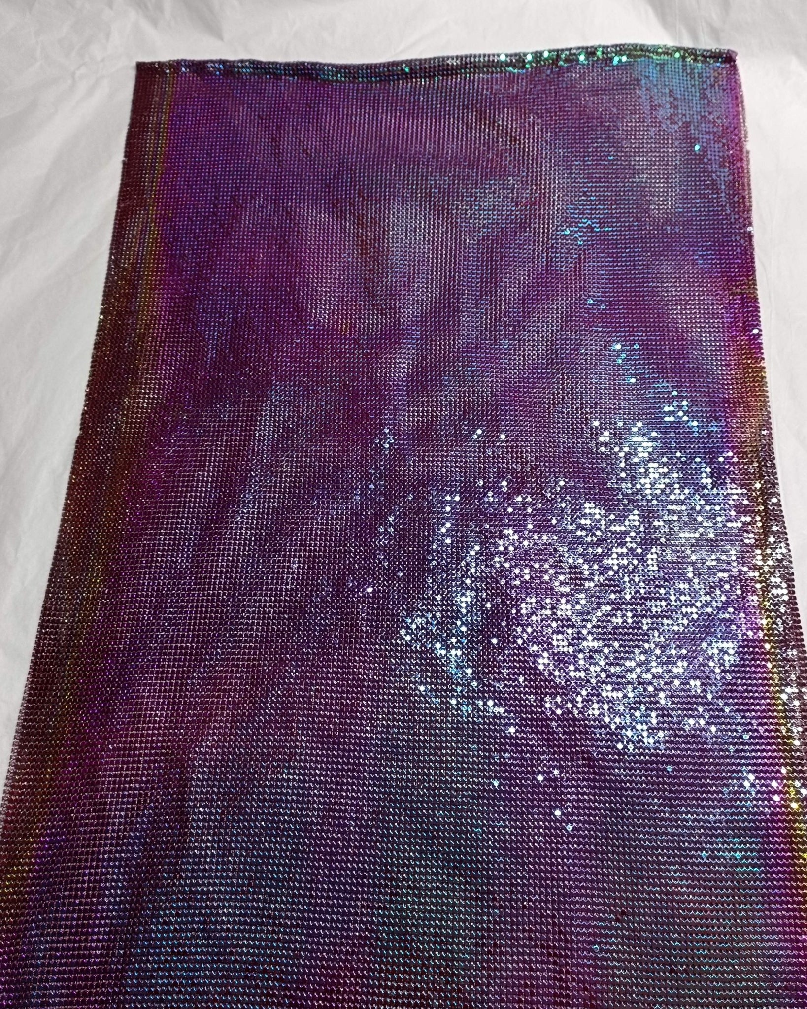 Aluminum Metal Mesh | Colorful Violet - Atelier Rioux Fabric Store