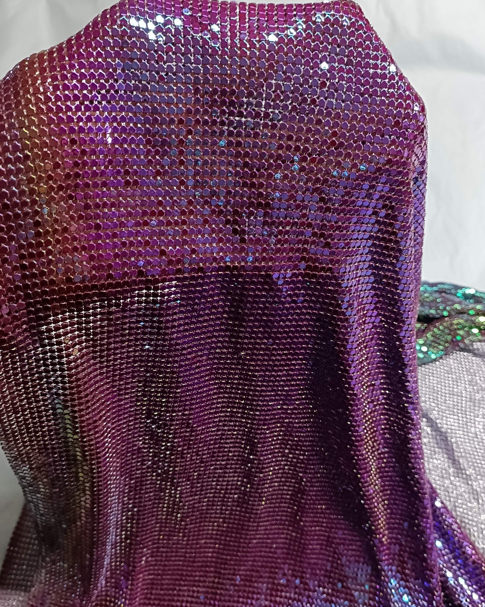 Aluminum Metal Mesh | Colorful Violet - Atelier Rioux Fabric Store
