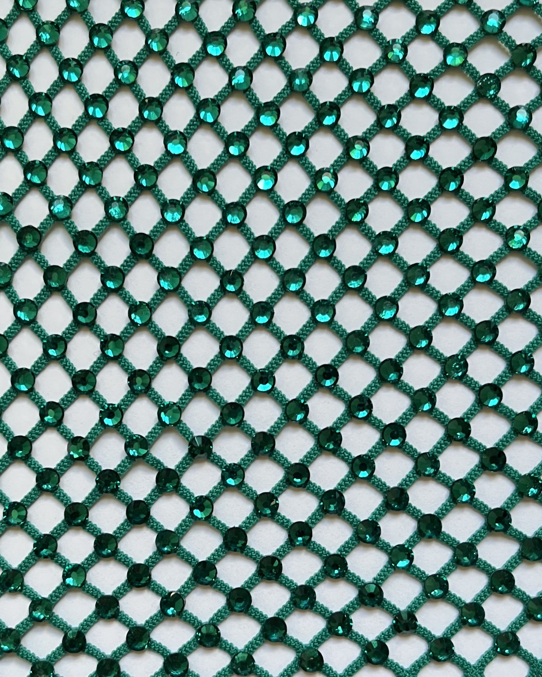 crystal mesh rhinestone fabric