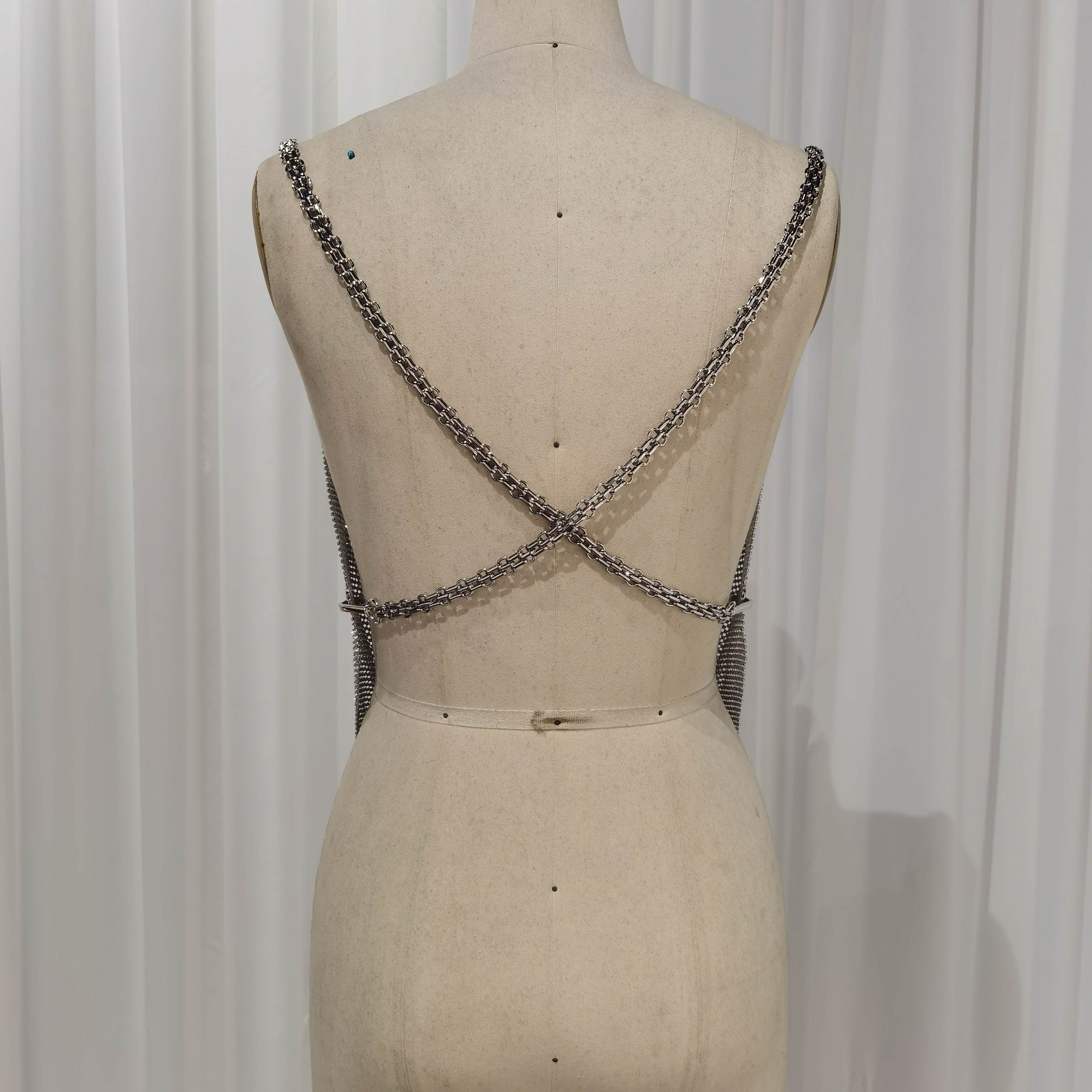 Metal Mesh and Crystal Embellished Women Clothes – Atelier Metal Mesh and Crystal Embellished Women Clothes – Atelier