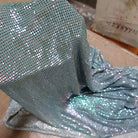 Aluminum Metal Mesh | Colorful Light Blue - Atelier Rioux Fabric Store