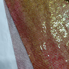 Aluminum Metal Mesh | Colorful Red - Atelier Rioux Fabric Store