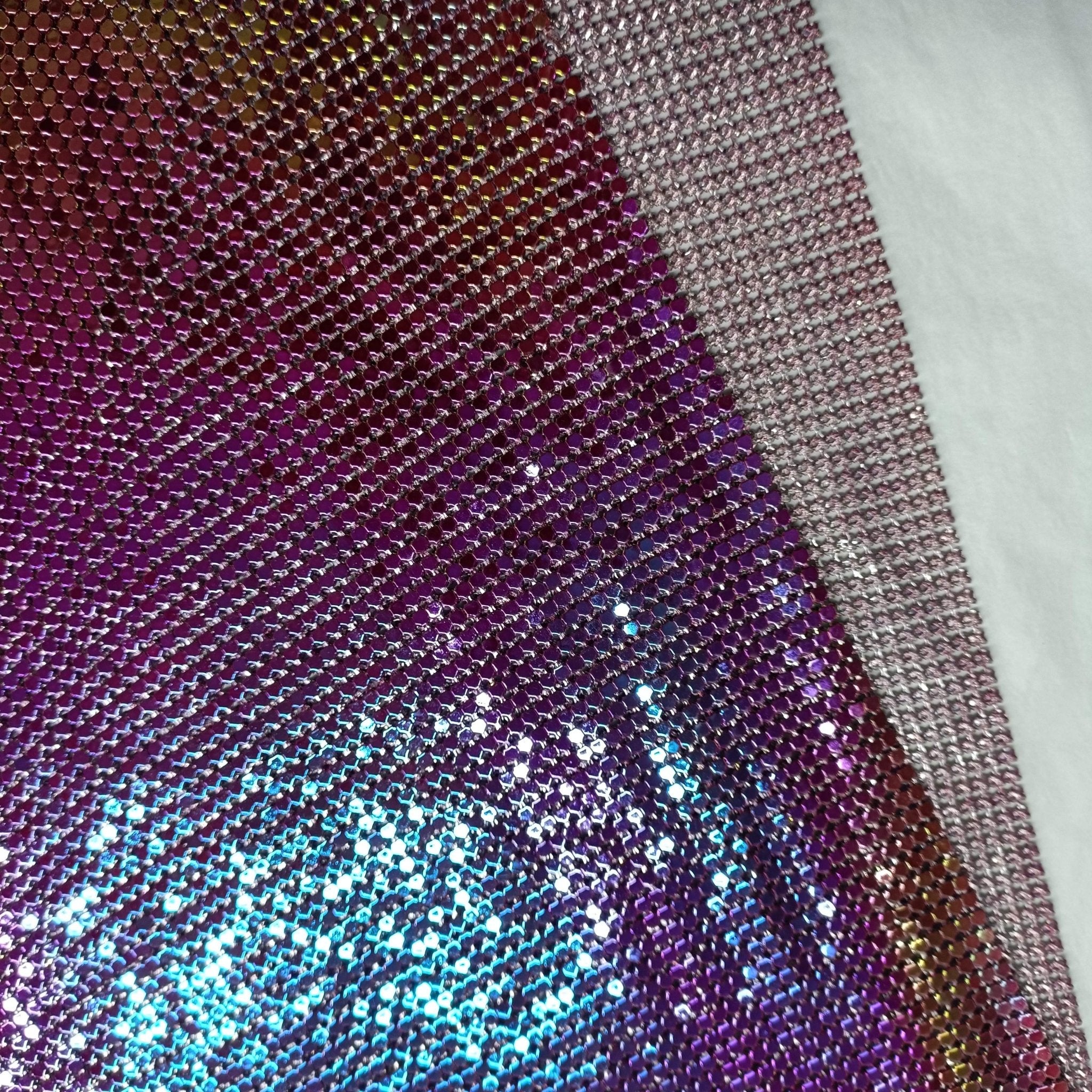 Aluminum Metal Mesh | Colorful Violet - Atelier Rioux Fabric Store