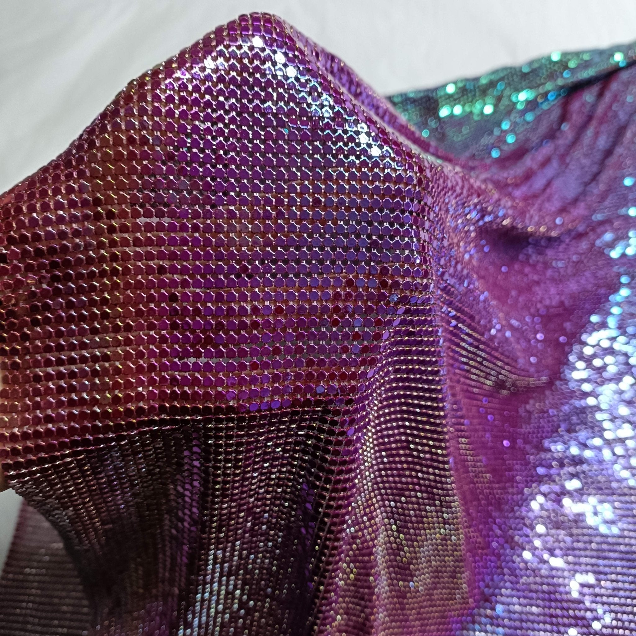 Aluminum Metal Mesh | Colorful Violet - Atelier Rioux Fabric Store