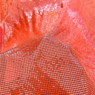 Aluminum Metal Mesh | Spray Paint Orange - Atelier Rioux Fabric Store