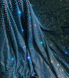 Aquamarine AB in Black Fabric - Atelier Rioux Fabric Store