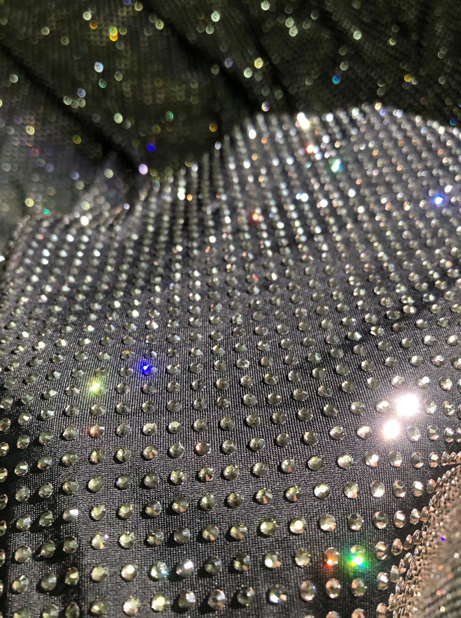 ラメ入り黒みせブラ スタッズ装飾 ラメ入り黒みせブラ スタッズ装飾 インポート風ラメ入りチュール