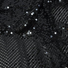 Black Metal Mesh Chainmail Fabric - Atelier Rioux Fabric Store