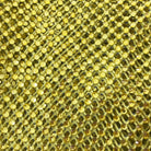 Crystal Fishnet | Citrine in Yellow Fishnet - Atelier Rioux Fabric Store