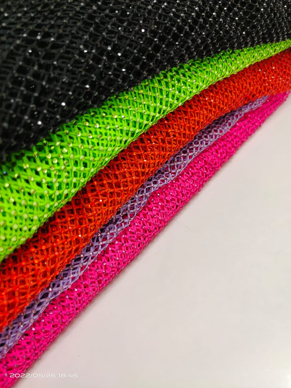 crystal mesh swarovski fabric