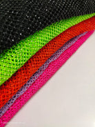 crystal mesh fabric