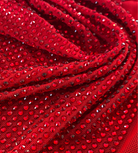 siam power mesh rhinestone luxury fashion fabric