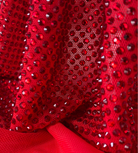 siam power mesh rhinestone luxury fashion fabric