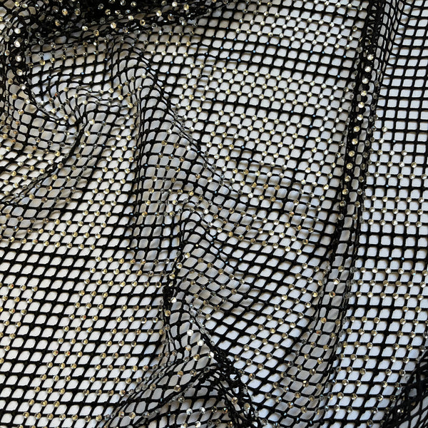Custom Crystal Pattern in Fishnet – Atelier Rioux Fabric Store