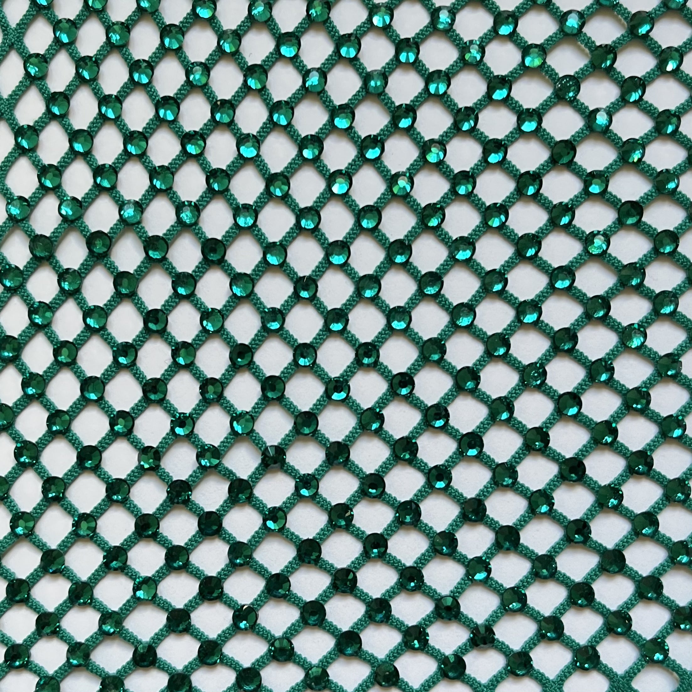 crystal mesh rhinestone fabric