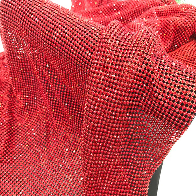 3mm Red Sequin Fabric