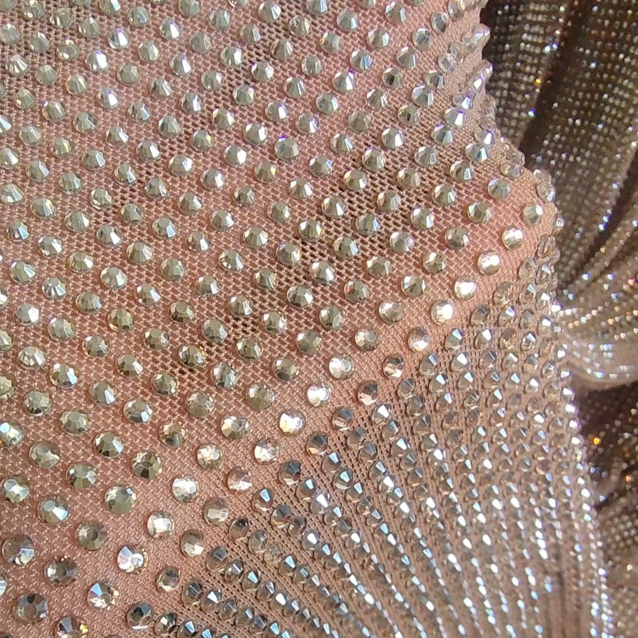 Pearl Glitter Mesh Fabric, Glitter Sequin Fabric